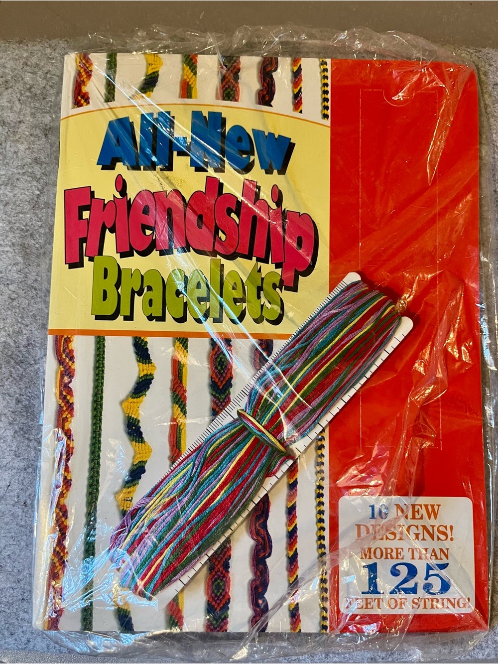 All-New Friendship Bracelets Book and Thread Set by Kate Mason